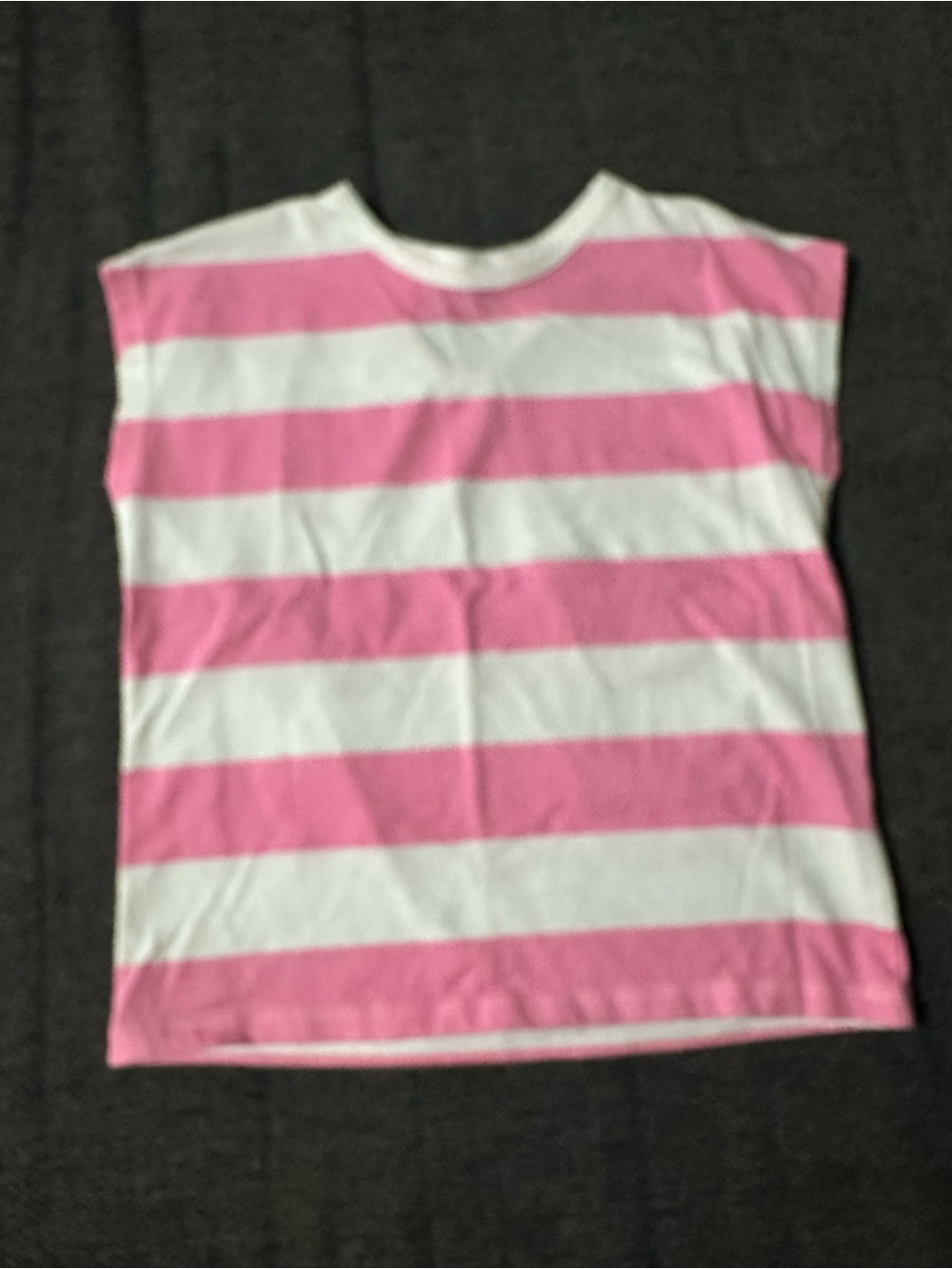 Garanimals Pink & White Striped Short Sleeve Tee
